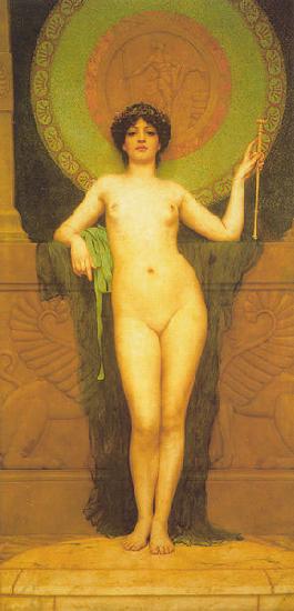 John William Godward Campaspe oil painting image